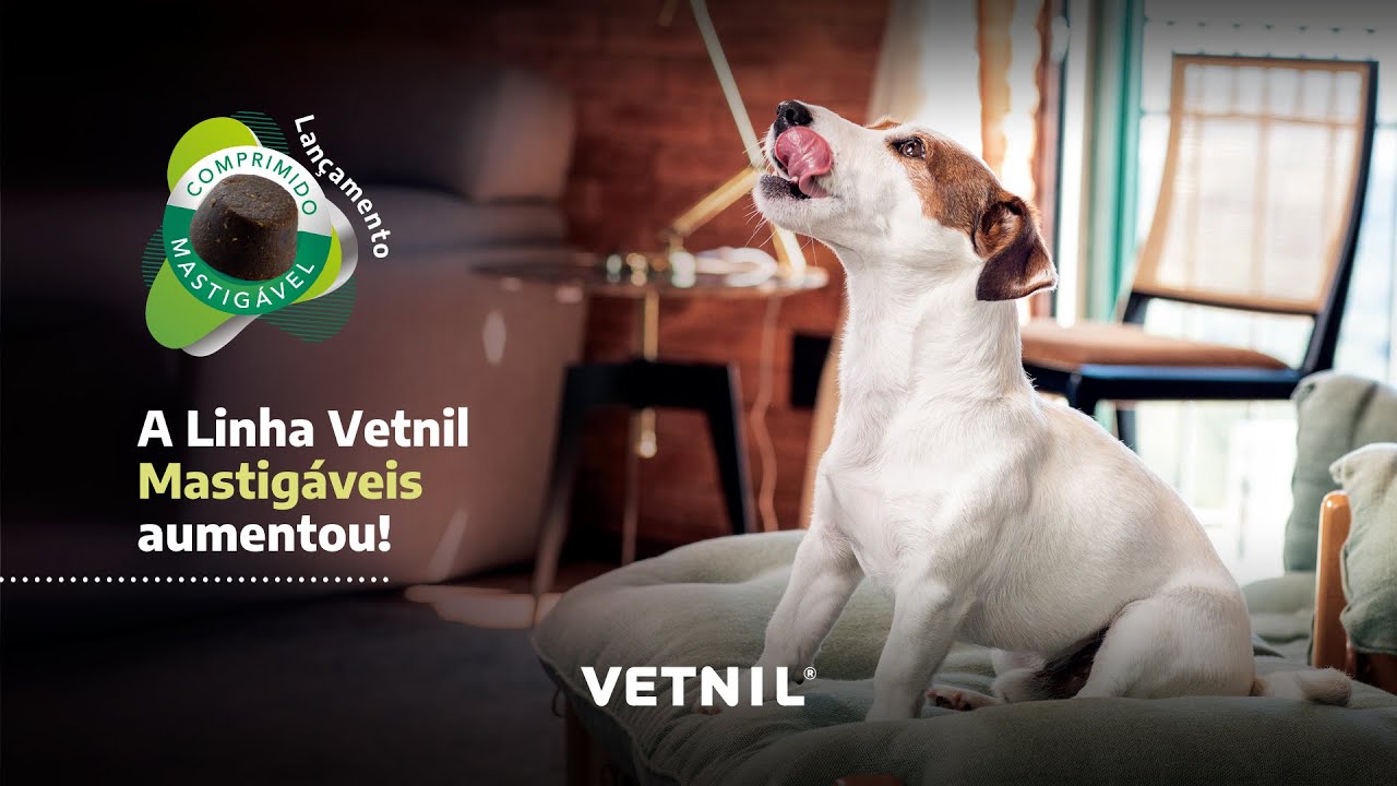 A Linha Vetnil Mastigáveis aumentou
