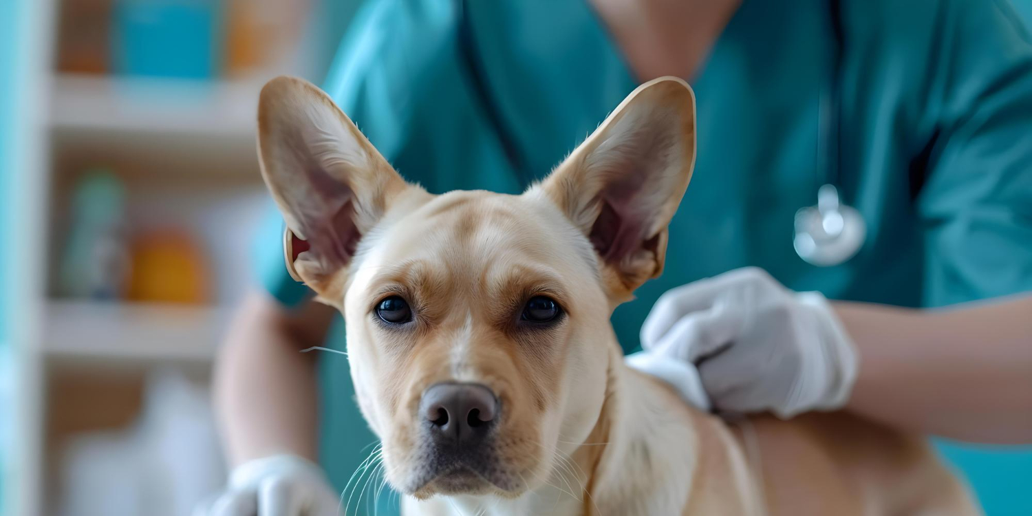 cachorro médico vacina