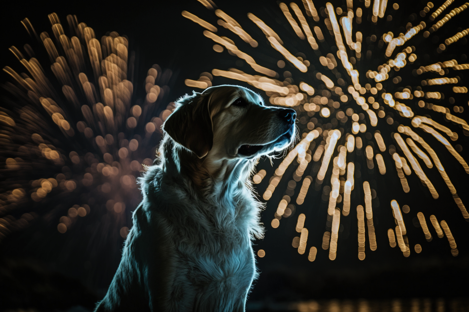 Veterinária dá dicas de como proteger os pets do estresse causado pelos fogos de artifício