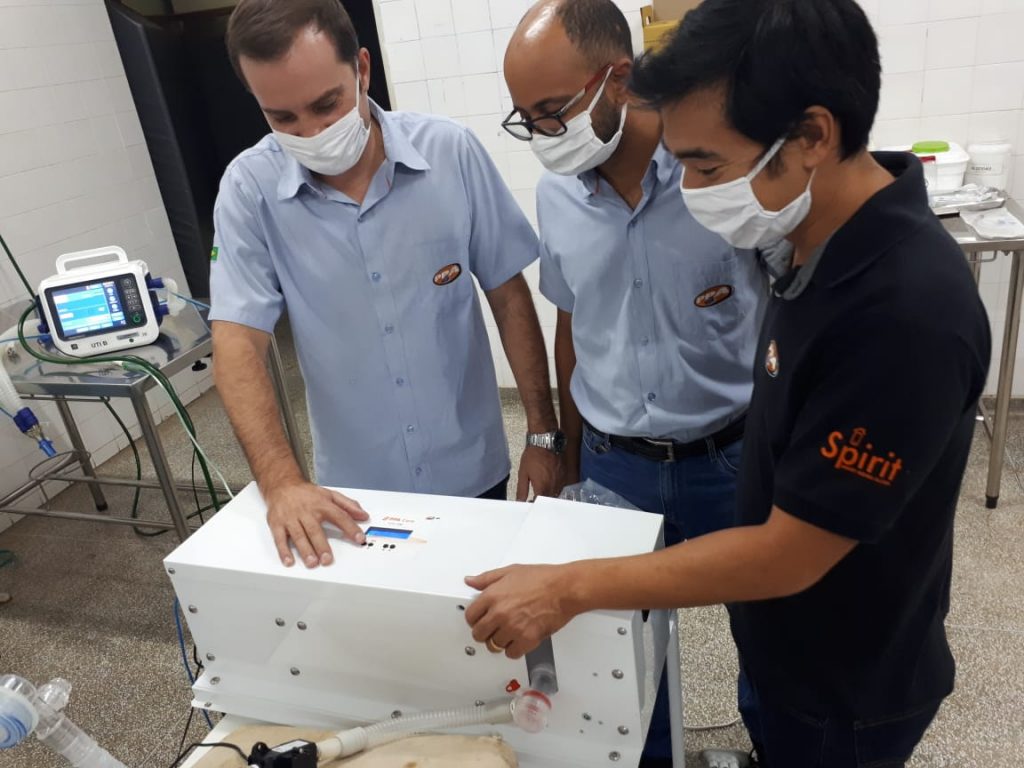 PROFESSORES DE VETERINÁRIA DA UNIMAR CRIAM RESPIRADOR PARA HOSPITAIS