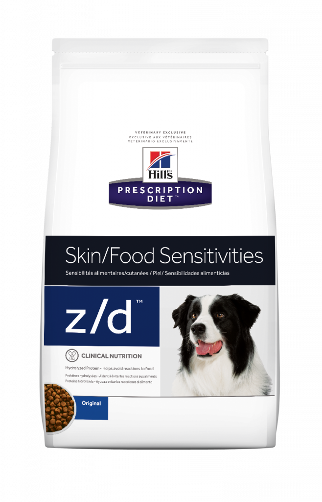 ALIMENTO HILL´S Z/D PROMOVE MELHORA COMPROVADA DAS ALERGIAS ALIMENTARES