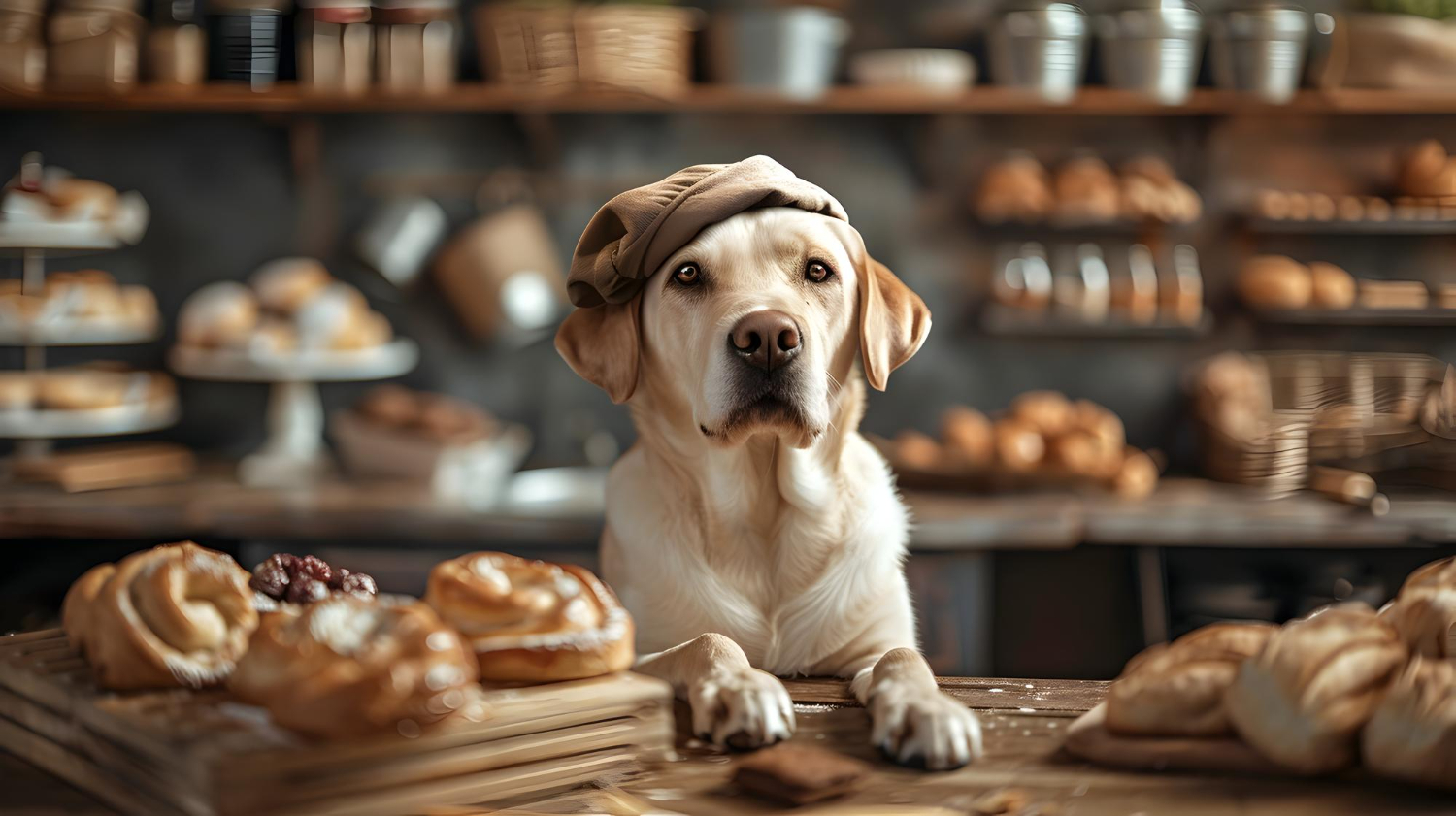 pão e cachorros