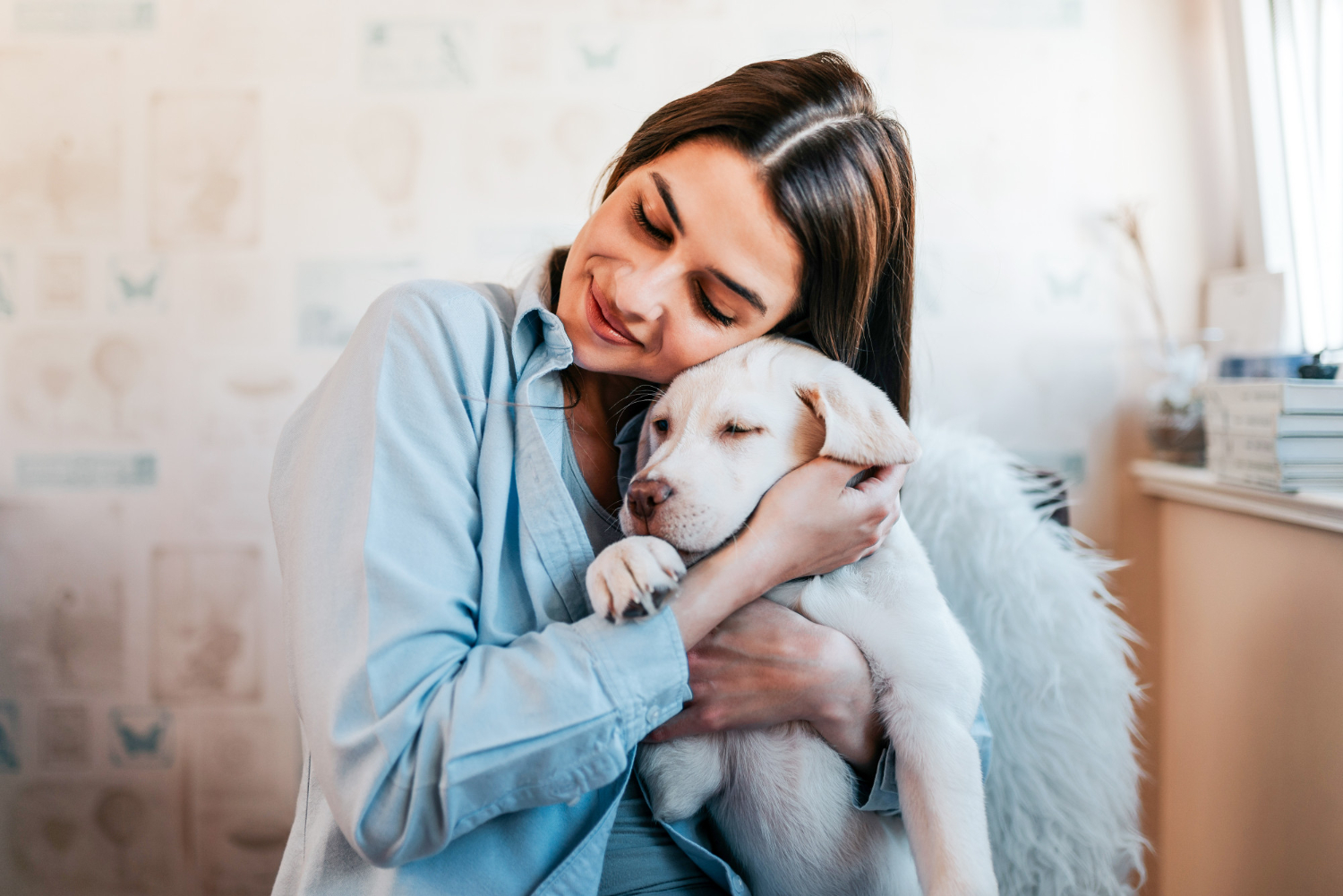 abraço cachorro