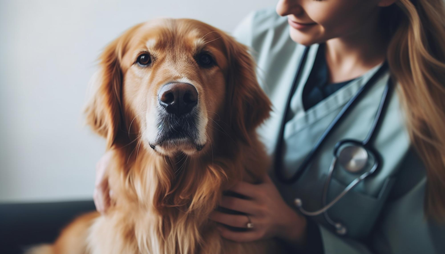 cachorro e medica