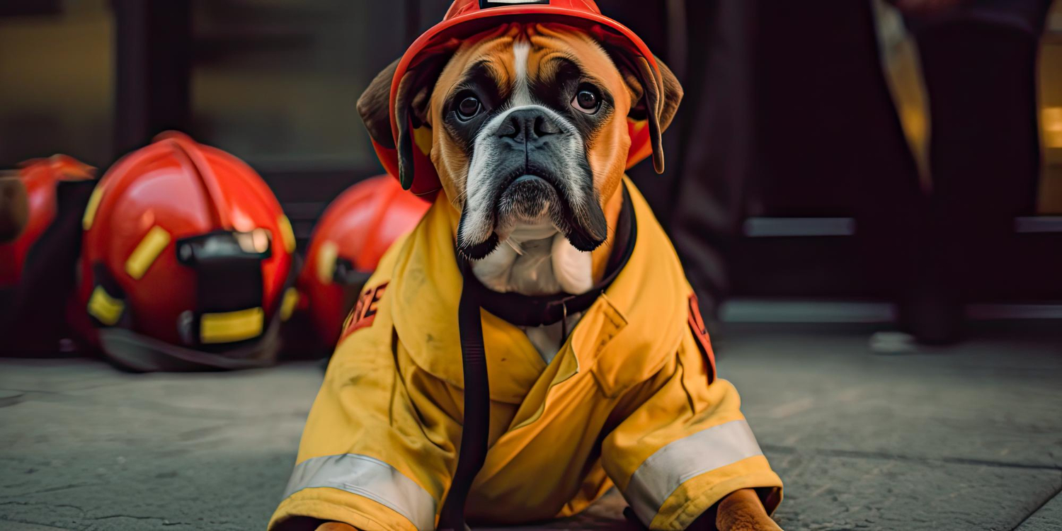 cão bombeiro