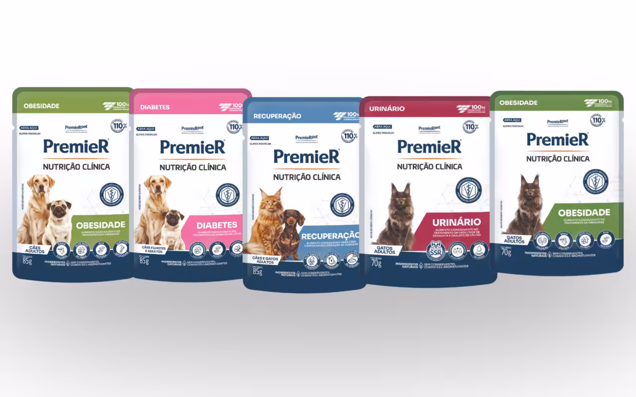 PremieRpet amplia soluções com nova linha Nutrição Clínica Úmidos