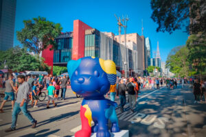 Esculturas do Art for Pets terão leilão beneficente em prol da causa animal em São Paulo