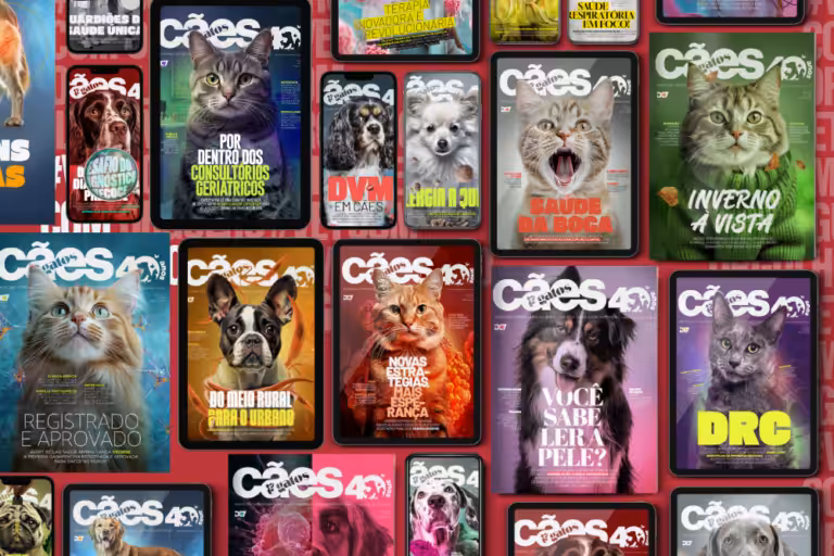 Revista Cães&atos presente nos principais eventos da Medicina Veterinária de 2026