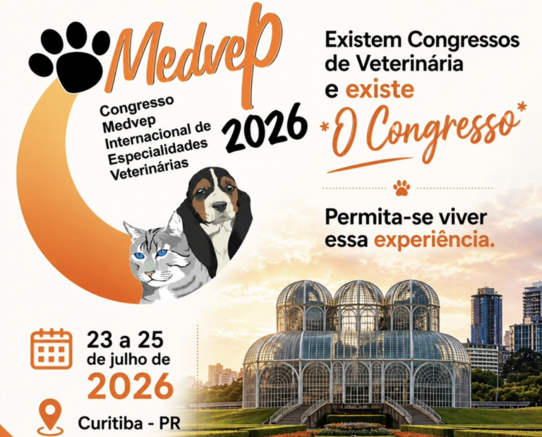 Começa nesta semana o Medvep 2026, referência em atualização para médicos-veterinários