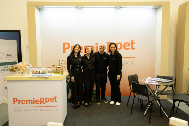 PremieRpet destaca pesquisa científica e nutrição clínica durante o CINUV 2026