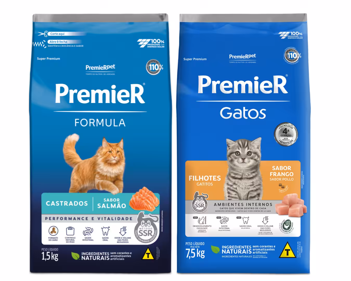 PremieRpet aumenta portfólio para felinos e lança nova linha de alimentação