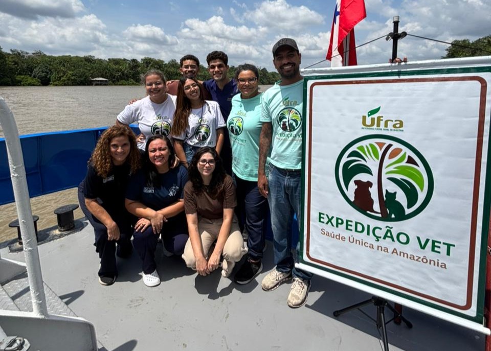 Expedição Vet leva saúde única a comunidades quilombolas e ribeirinhas da Amazônia