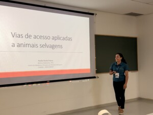 SACAVET: vias de acesso em animais selvagens exigem adaptação, técnica e raciocínio rápido
