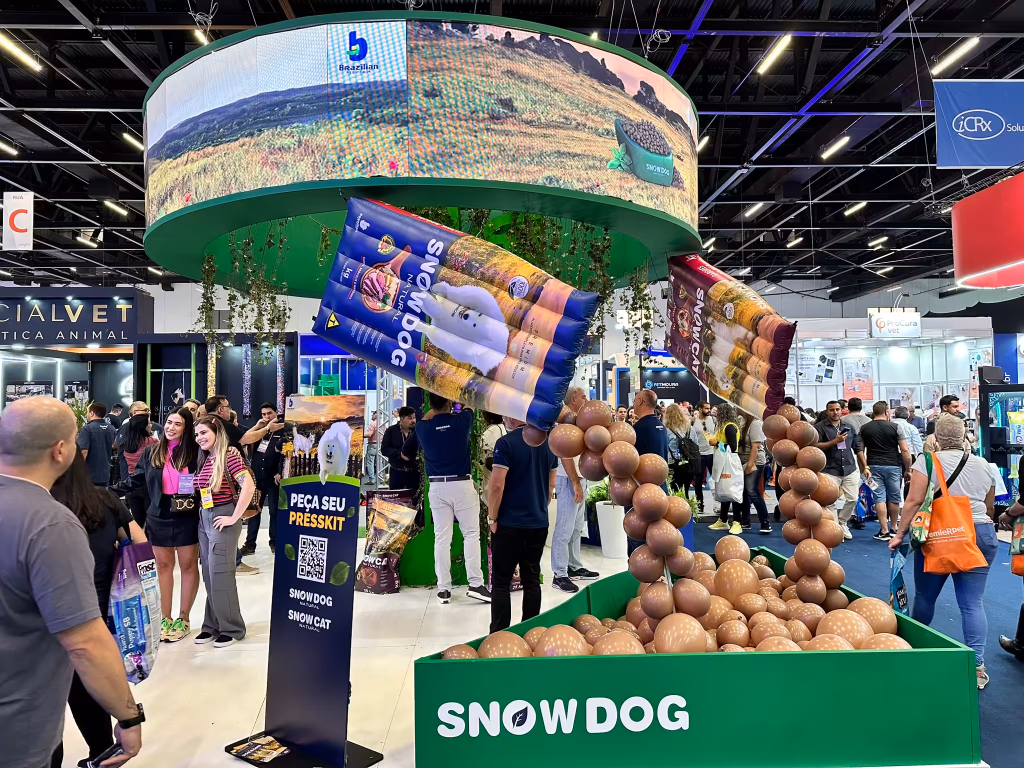 Linha natural premium é destaque da Brazilian Pet Foods durante a PetSouth America 2024