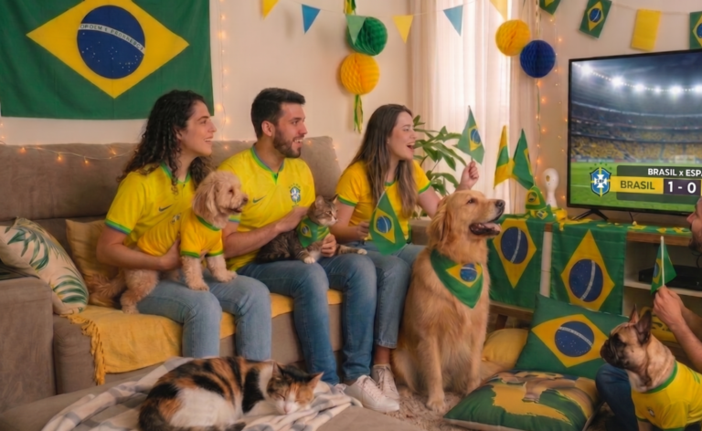 Pets na Copa do Mundo: veja como proteger cães e gatos durante jogos e comemorações