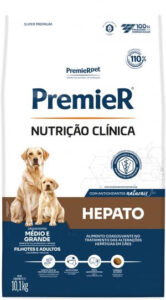 Alimento PremieR Hepato Cães