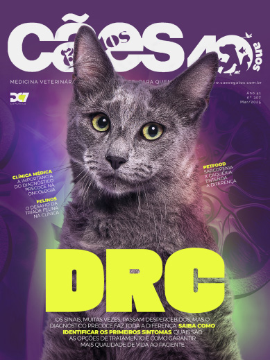 Capa da edição 307 da Revista Cães&Gatos Março de 2025