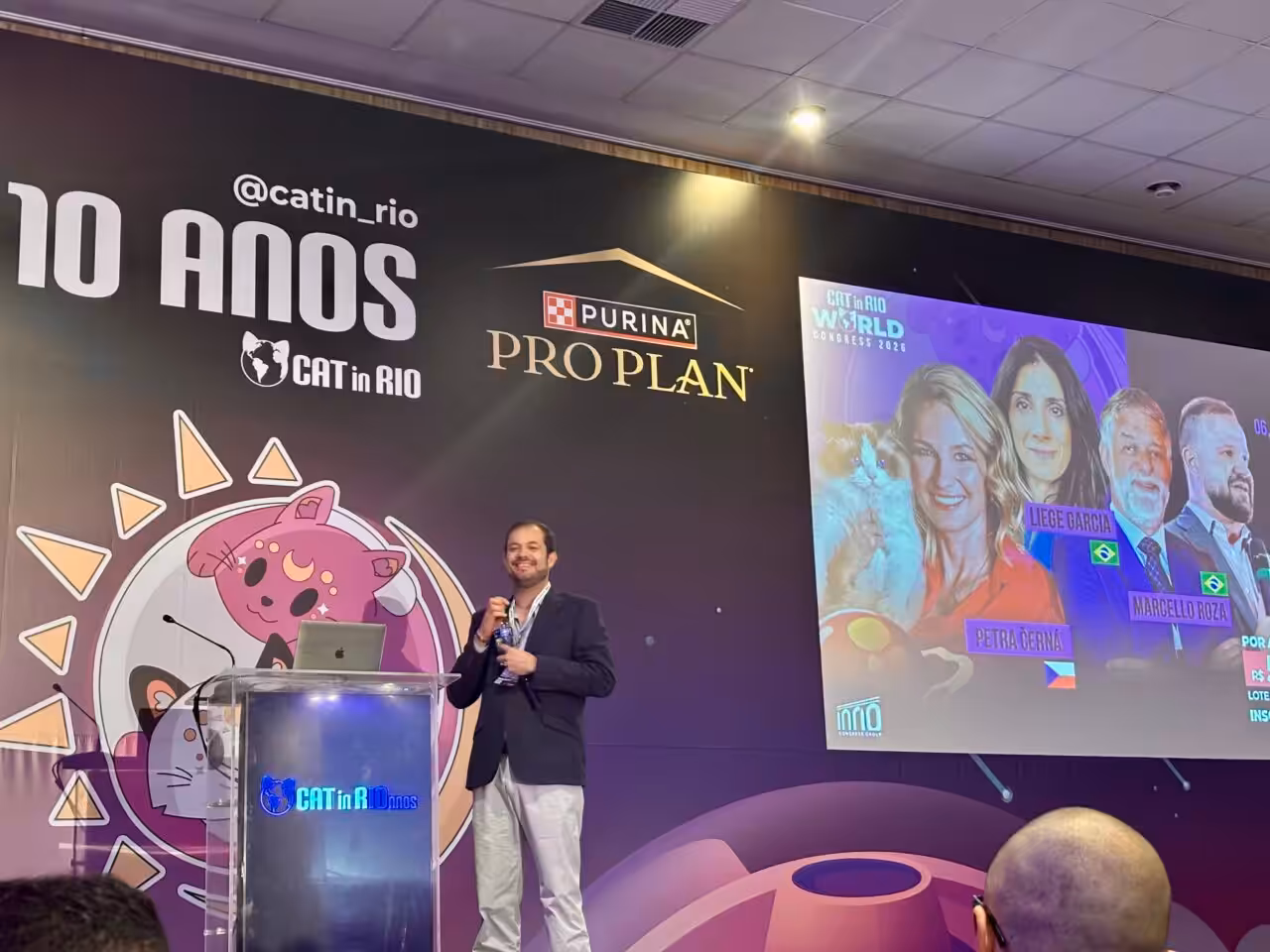 Hipoadrenocorticismo em gatos é tema de palestra internacional no Cat In Rio 2025