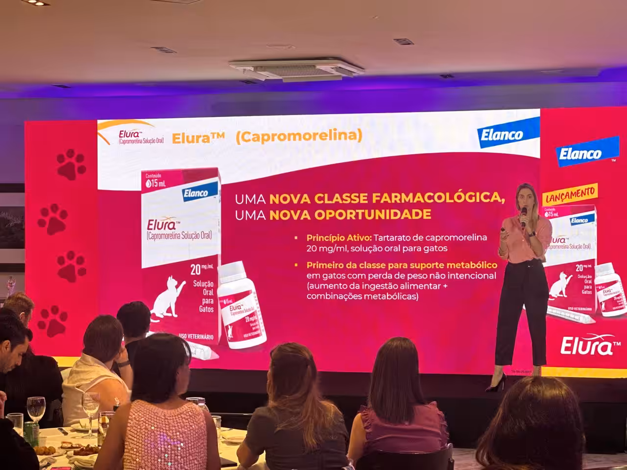 Elanco apresenta um novo pilar no manejo da perda de peso e apetite em gatos com DRC