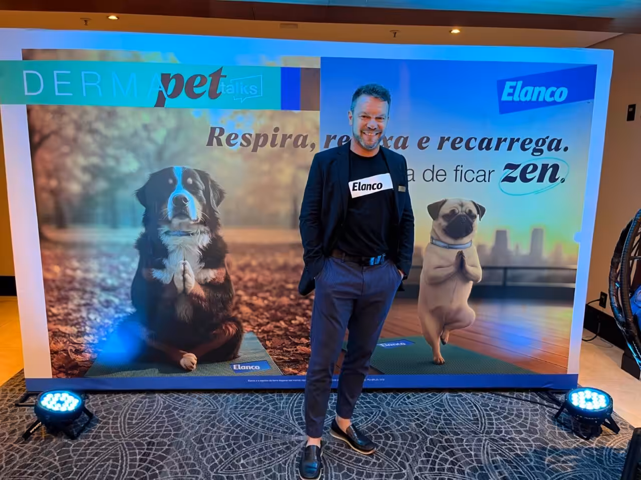 Cristiano Anjo, diretor de marketing da Elanco na Dermapet Talks
