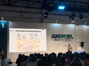 Avanços no diagnóstico das retroviroses felinas ganham destaque em palestra no Animal Health 2026