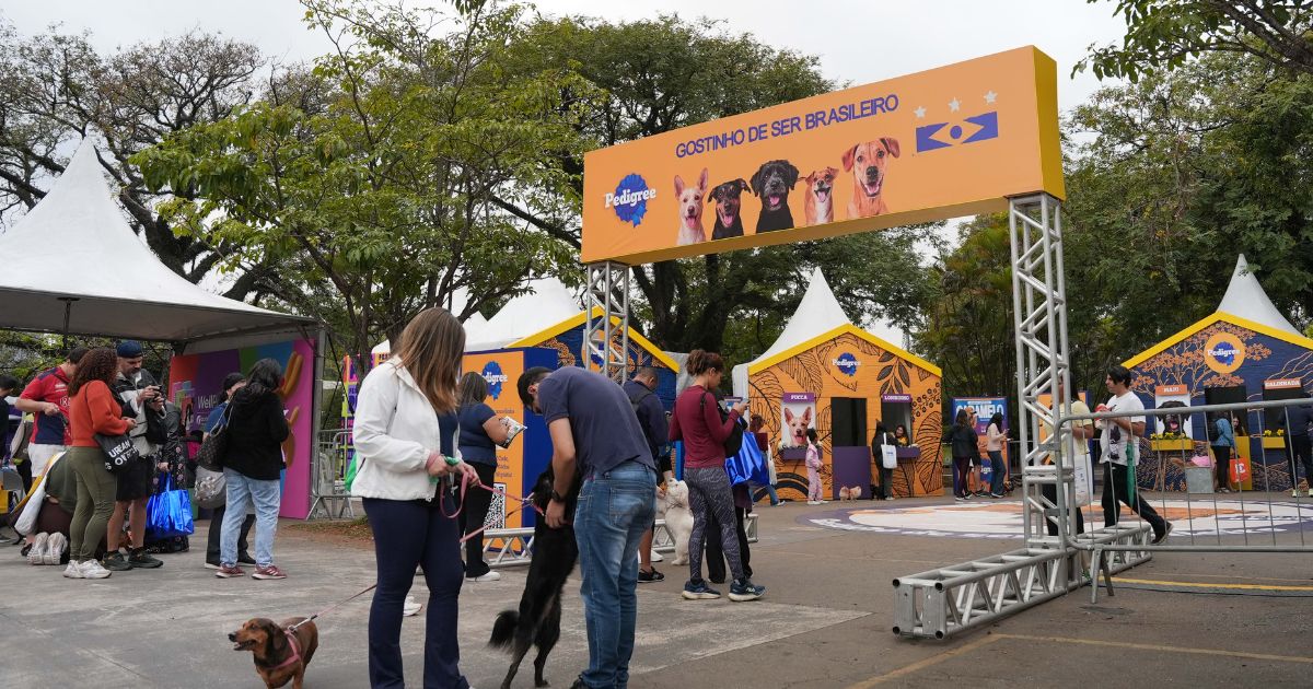 Festival Pet 2026 continua neste domingo com ativações da Mars, brindes e interação com o público