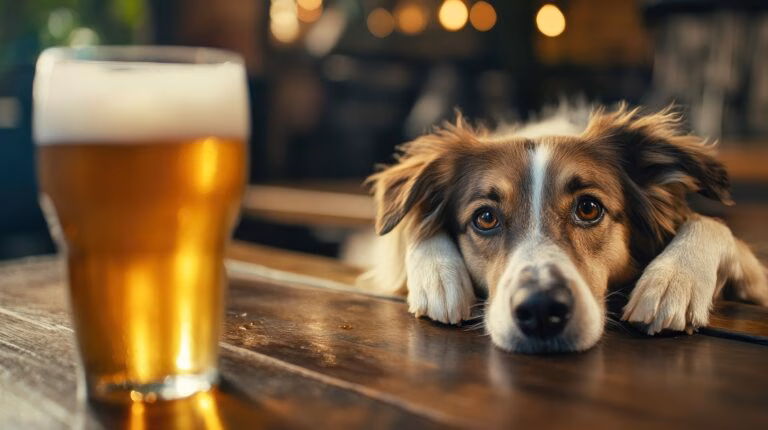 Homem é investigado após vídeo dando cerveja para cachorro viralizar no interior de SP