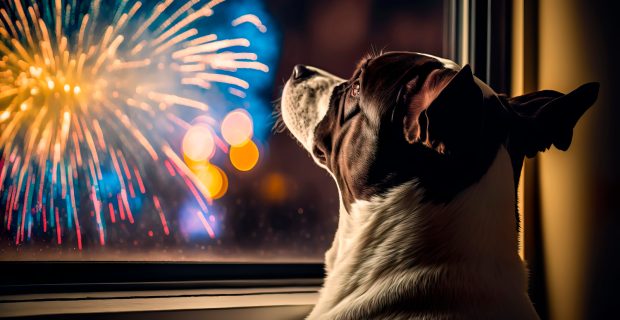 Como proteger os pets e amenizar os impactos dos fogos durante a virada do ano?