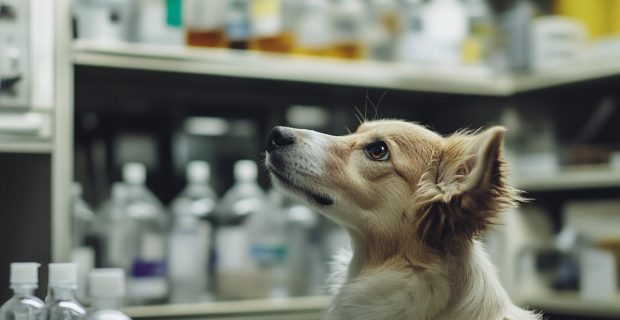 cachorro farmácia
