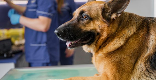 cachorro médico