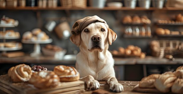 pão e cachorros