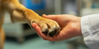 cachorro veterinário