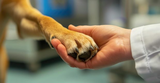 cachorro veterinário