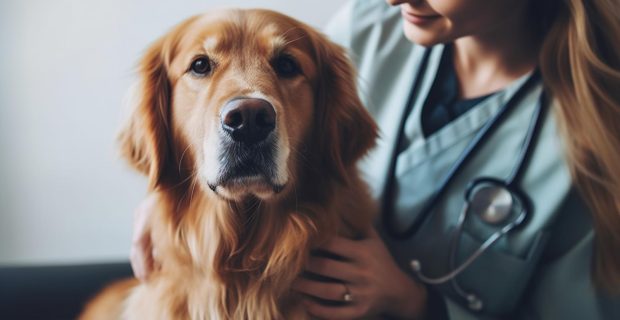 cachorro e medica