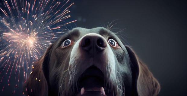 Pesquisa revela o impacto dos rojões com estampido no bem-estar dos pets