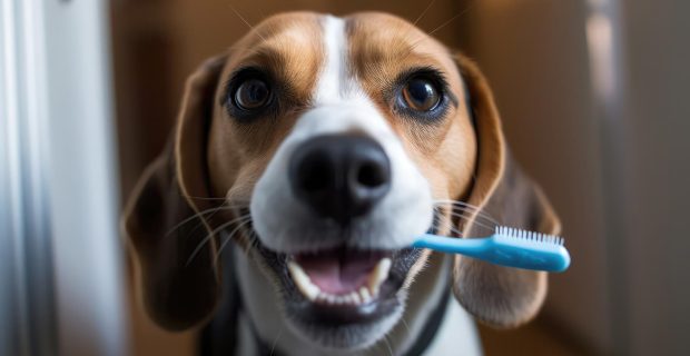 saúde bucal dos cachorros