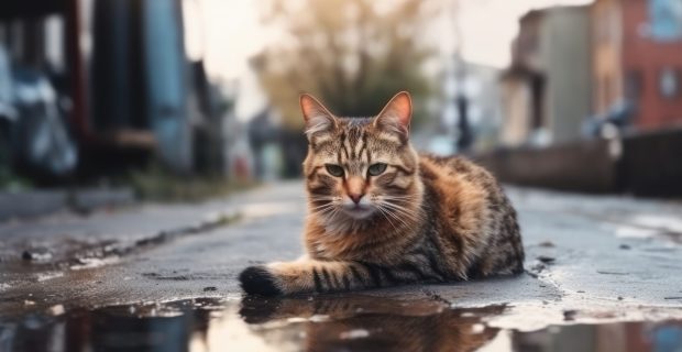 caça aos gatos