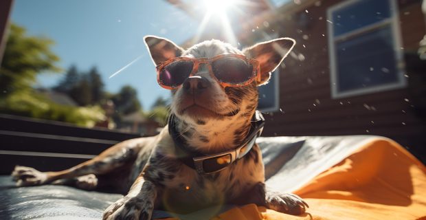 Pets precisam de proteção e cuidados para enfrentar as altas temperaturas