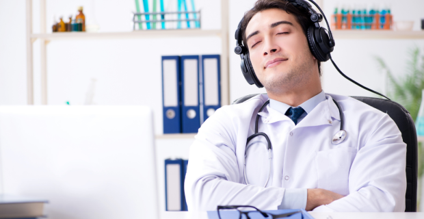 música no trabalho