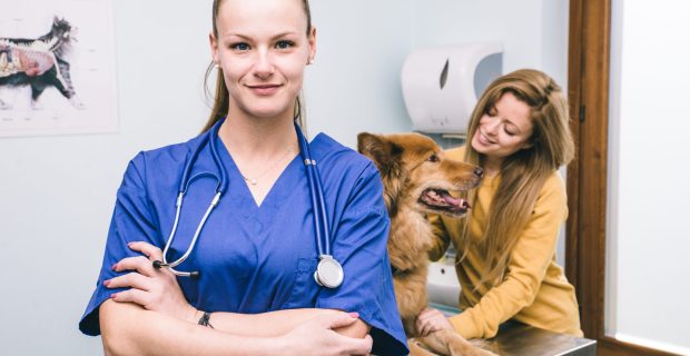 Veterinary doctor portrait