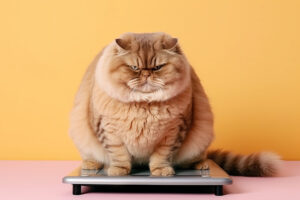 Gato obeso