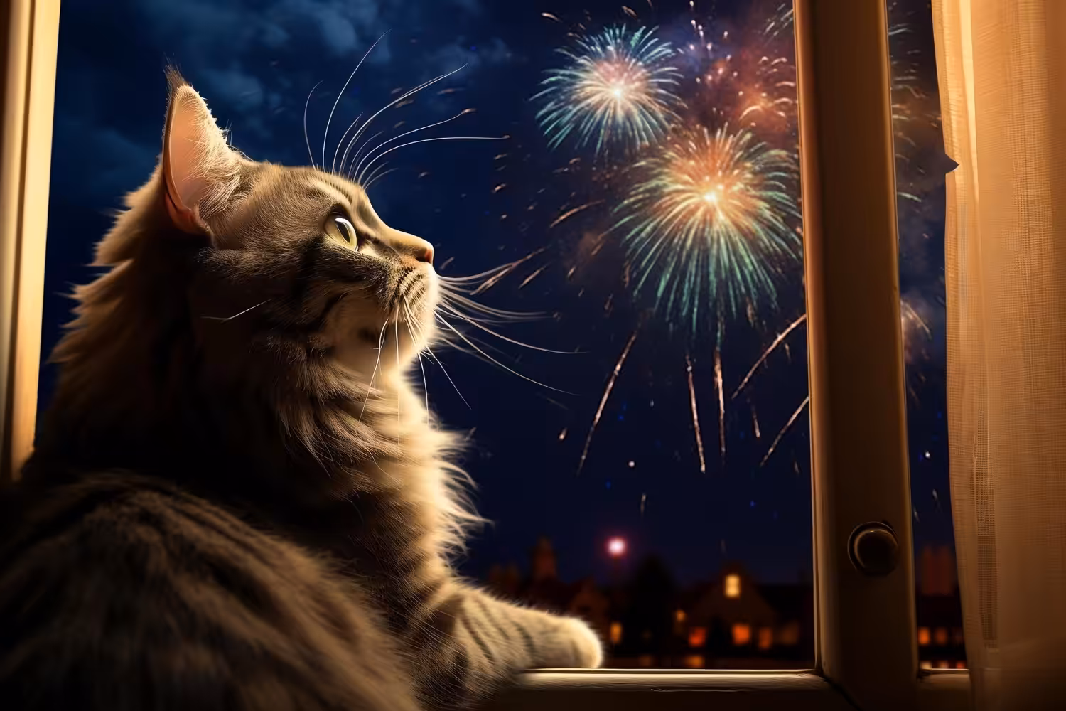 Como tranquilizar os pets com fobia de fogos de artifício?