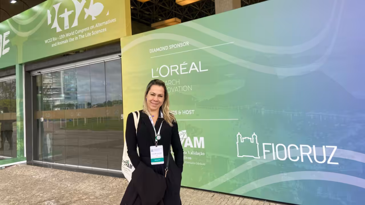 Veterinária brasileira é selecionada para congresso mundial sobre métodos alternativos de uso de animais nas ciências
