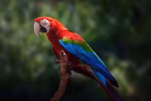 papagaio na natureza