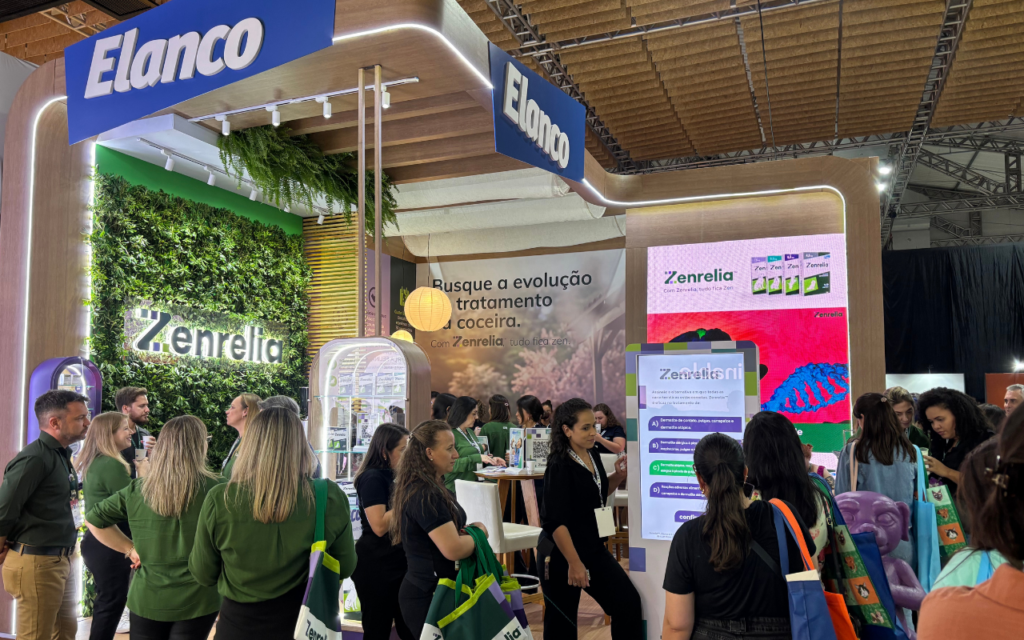 Elanco destaca medicamento para dermatite atópica em cães, durante congressos em SC